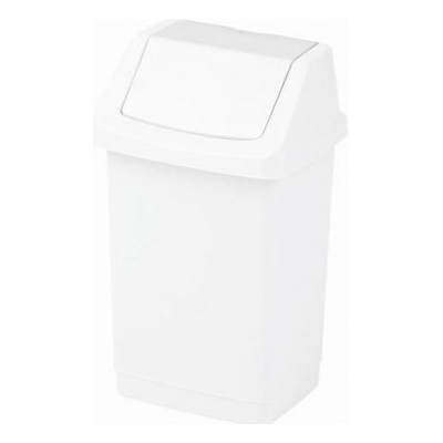 Kosz łazienkowy na śmieci uchylny CLICK-IT 9l Biały